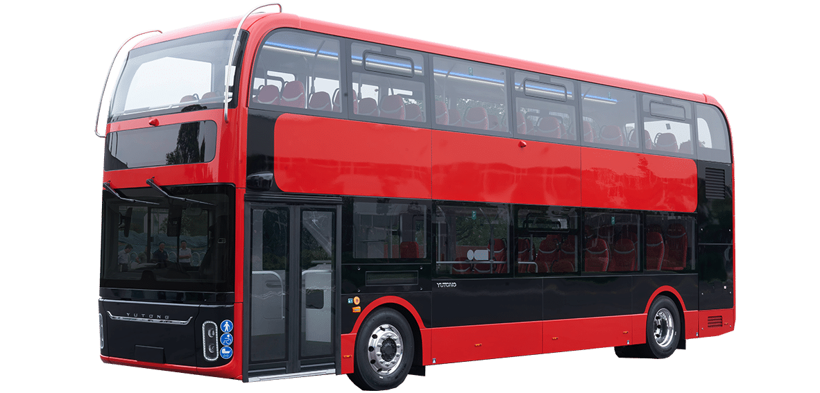 Yutong double decker bus